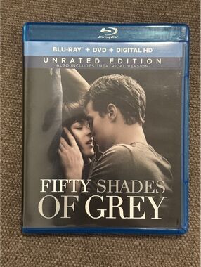 Fifty Shades of Grey - Unrated Edition (Blu-ray + DVD + DIGITAL HD) DVDs